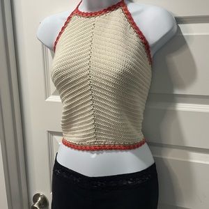 Altar'd State Crocheted Halter Top